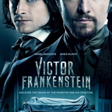 Victor Frankenstein features spit and stitches