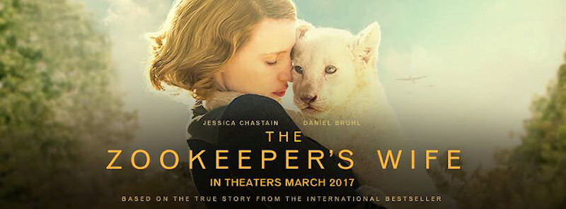 The Zookeeper’s Wife is a sobering true story of WWII drama and heart