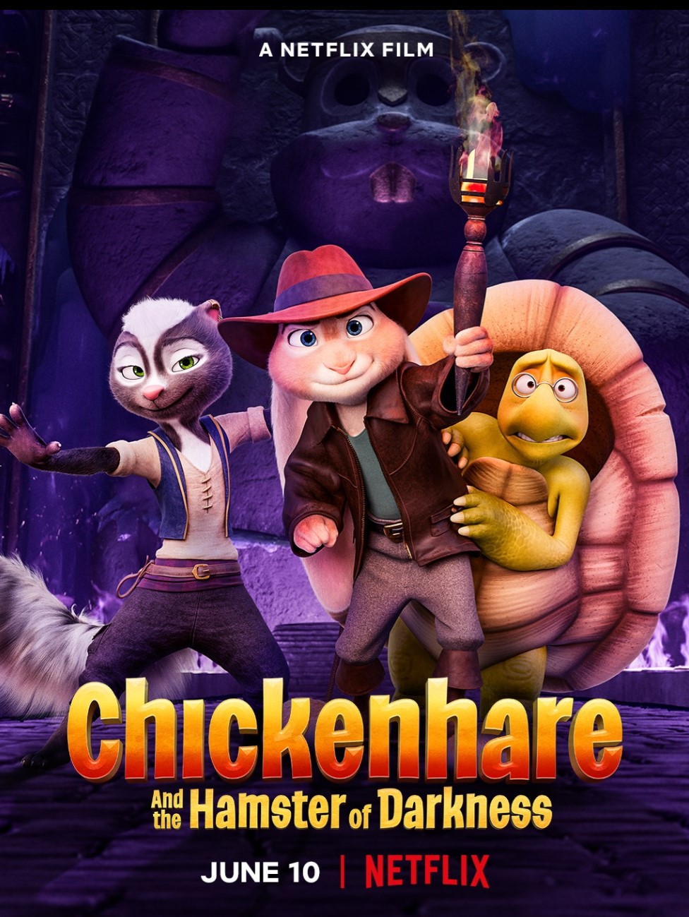 Chickenhare and the Hamster of Darkness movie review - Movie Review Mom
