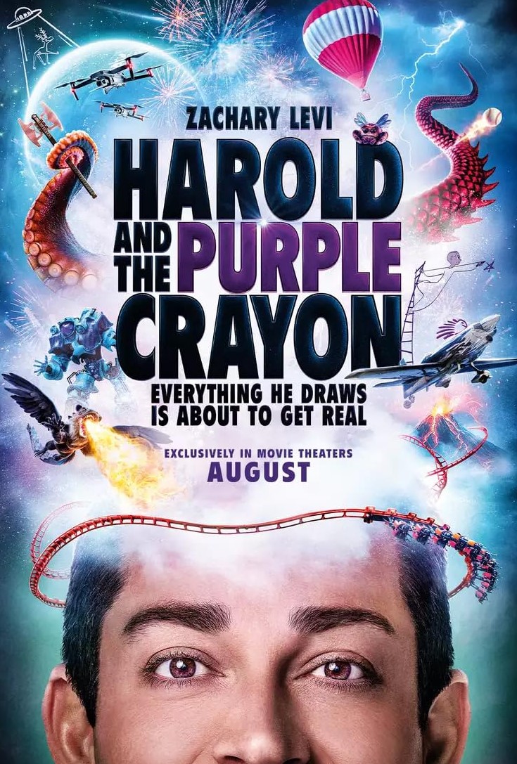 Harold and the Purple Crayon movie review